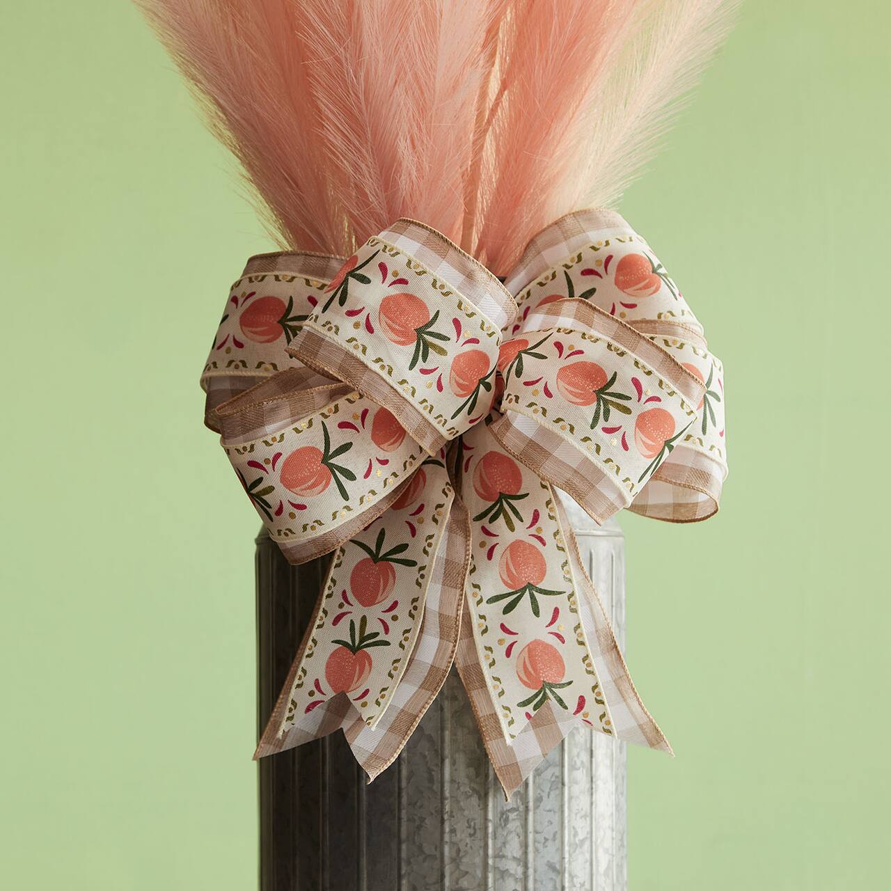 Just Peachy Large Bow